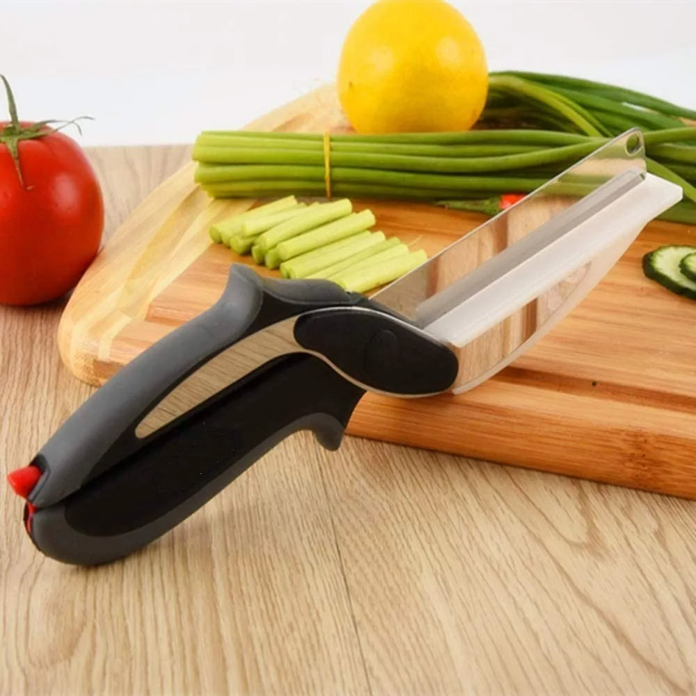 Chop Kitchen Scissors with Cutting Board