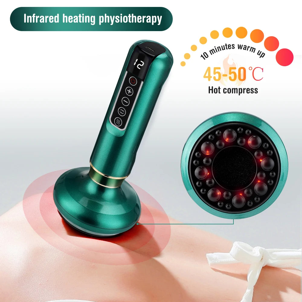 Intelligent Infrared Cupping Massager