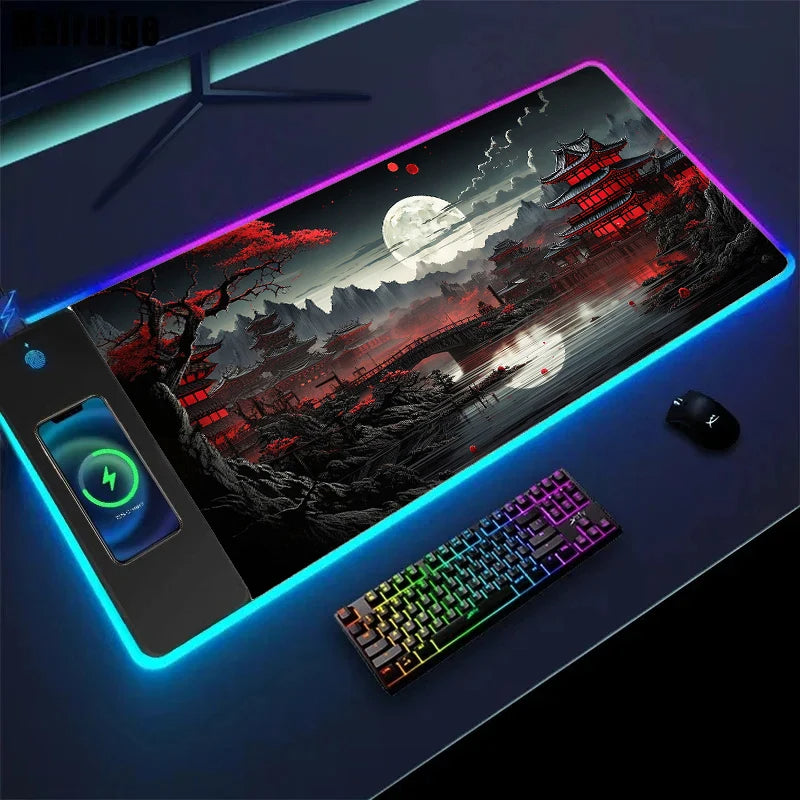 Wireless Charging Mouse Pad