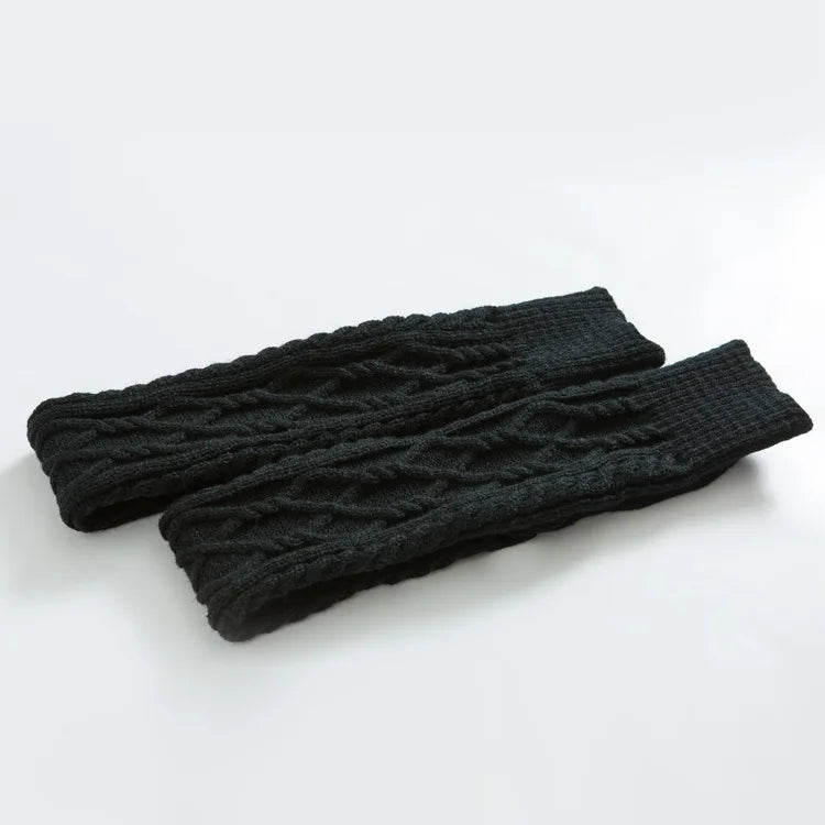 Winter Wool Over Knee Socks