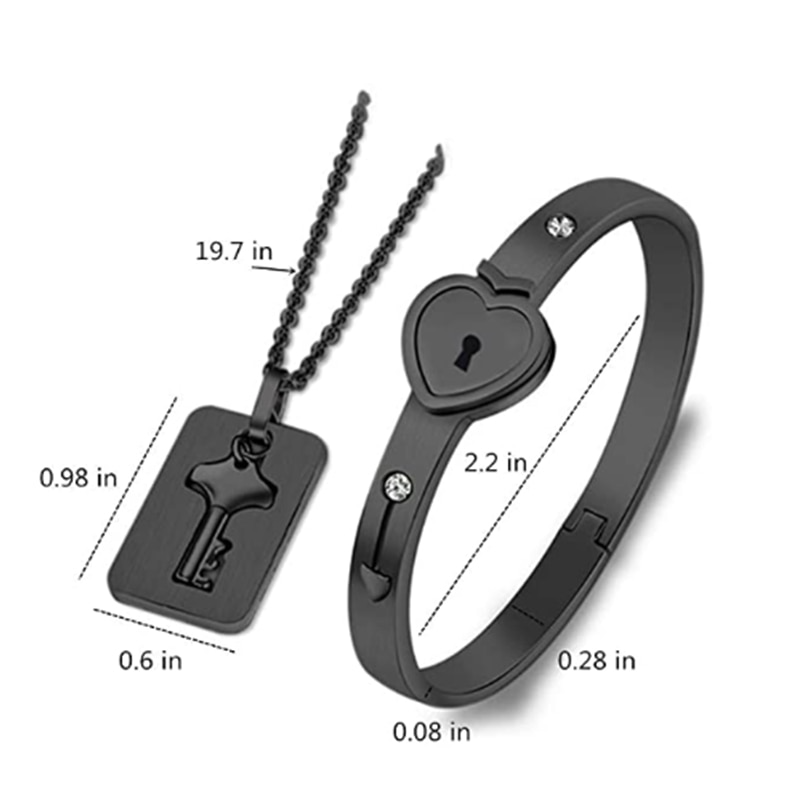 Bracelet Lock Set for Loved Ones